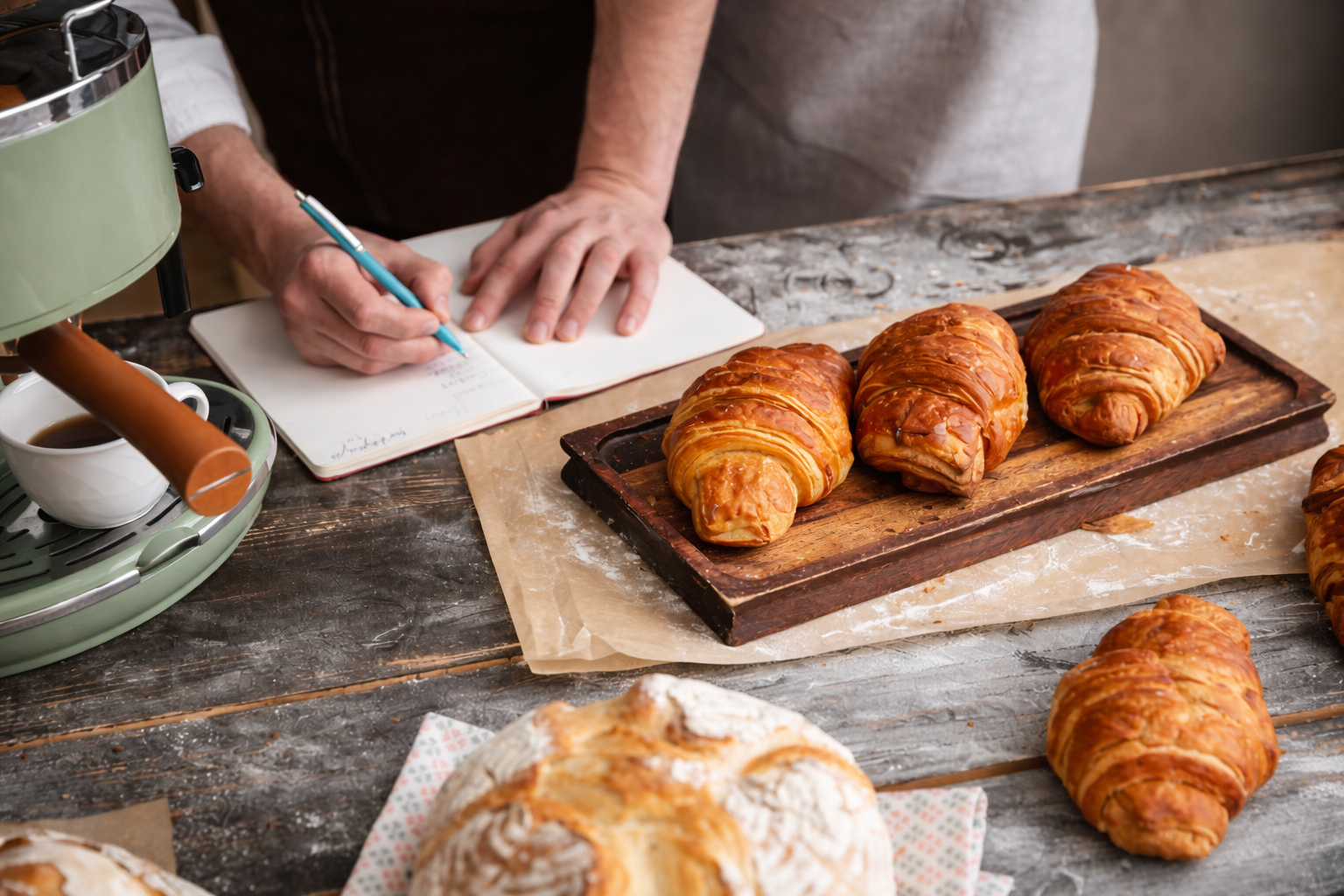 croissant making course