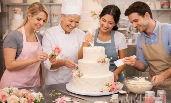Wedding Cake Making Course Wedding cake making course