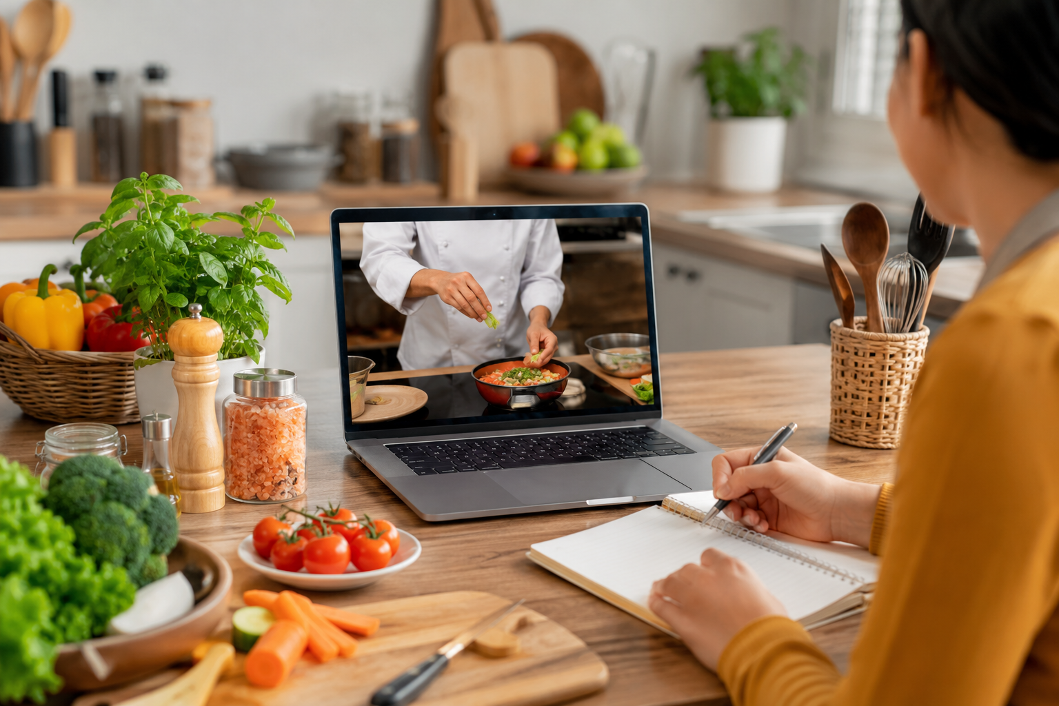 where to learn cooking online